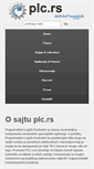 Mobile Screenshot of plc.rs