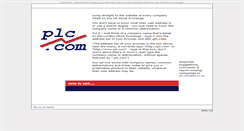 Desktop Screenshot of plc.com